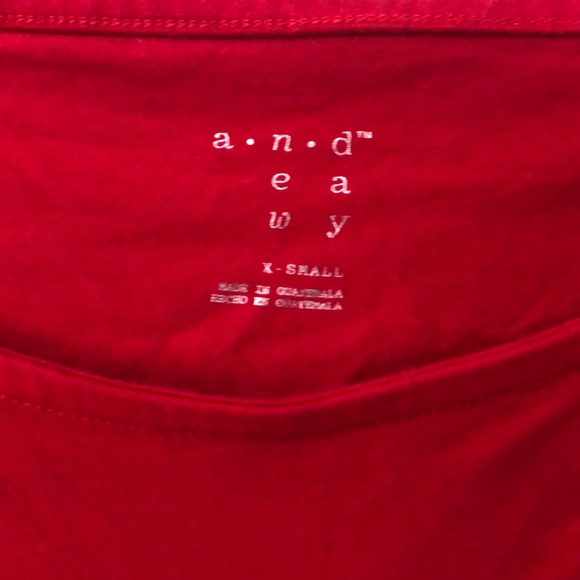Basics- Red Long Sleeve - Picture 2 of 3